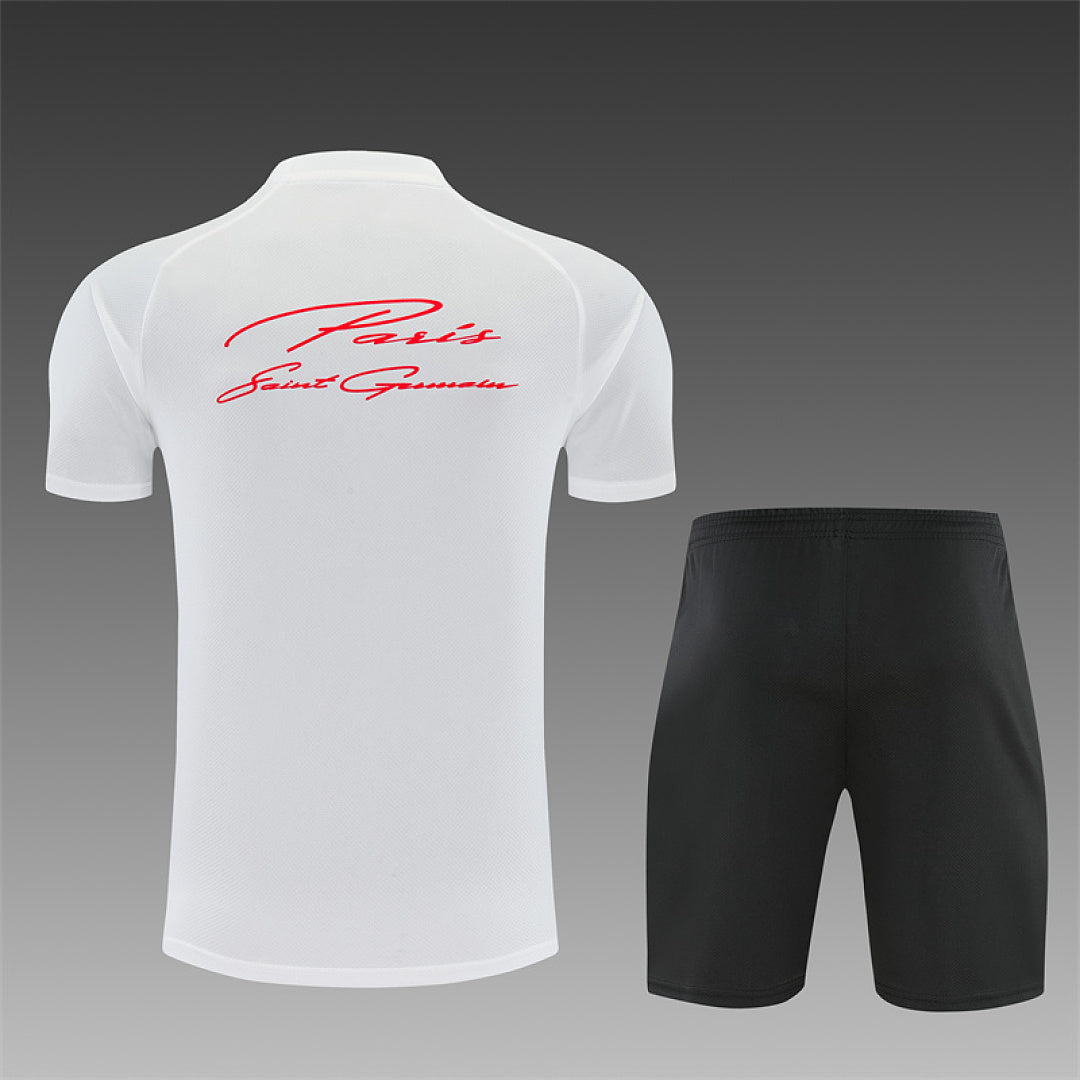 PARIS SAINT GERMAIN 2026/27 TRAINING KIT SHIRT + SHORT - White - back