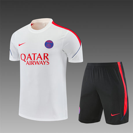 PARIS SAINT GERMAIN 2026/27 COMPLETO ALLENAMENTO MAGLIA + PANTALONCINI - Bianco