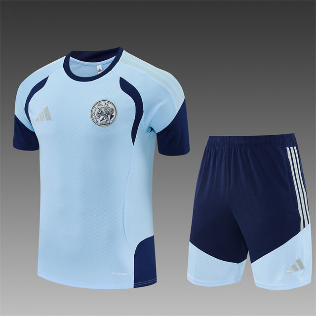 AJAX 2026/27 TRAINING KIT SHIRT + SHORT - Light Blue - front