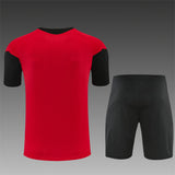 MANCHESTER UNITED 2026/27 TRAINING KIT SHIRT + SHORT - Red - back