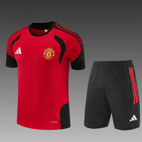 MANCHESTER UNITED 2026/27 TRAINING KIT SHIRT + SHORT - Red