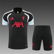 LIVERPOOL 2026/27 TRAINING KIT SHIRT + SHORT - Black - front