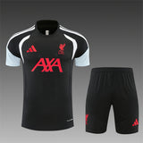 LIVERPOOL 2026/27 TRAINING KIT SHIRT + SHORT - Black - front