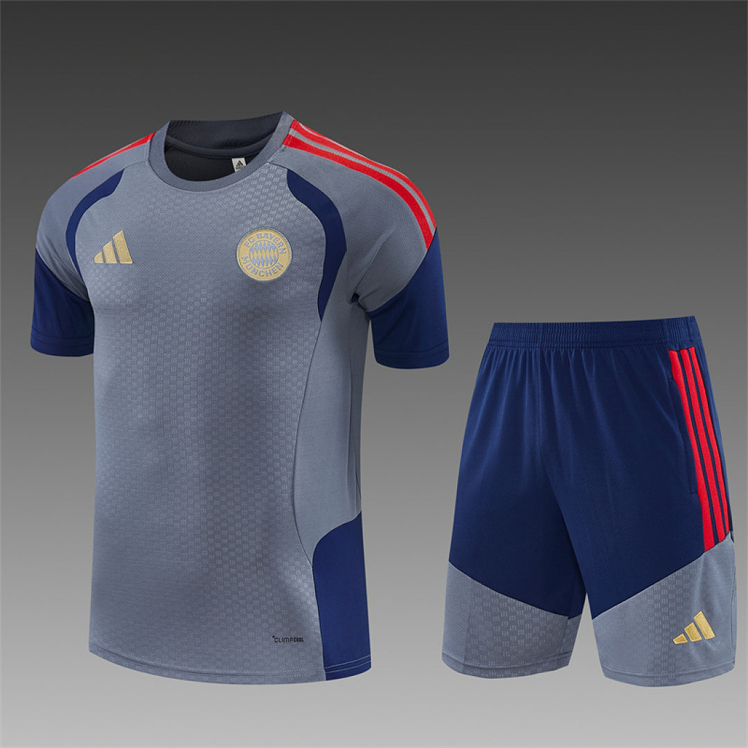 BAYERN MUNICH 2026/27 TRAINING KIT SHIRT + SHORT - Dark Grey - front