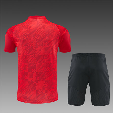 LIVERPOOL 2026/27 TRAINING KIT SHIRT + SHORT - Red Camo