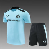FEYENOORD 2026/27 TRAINING KIT SHIRT + SHORT - Light Blue - front