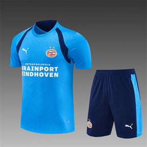 PSV EINDHOVEN 2026/27 TRAINING KIT SHIRT + SHORT - Light Blue - front