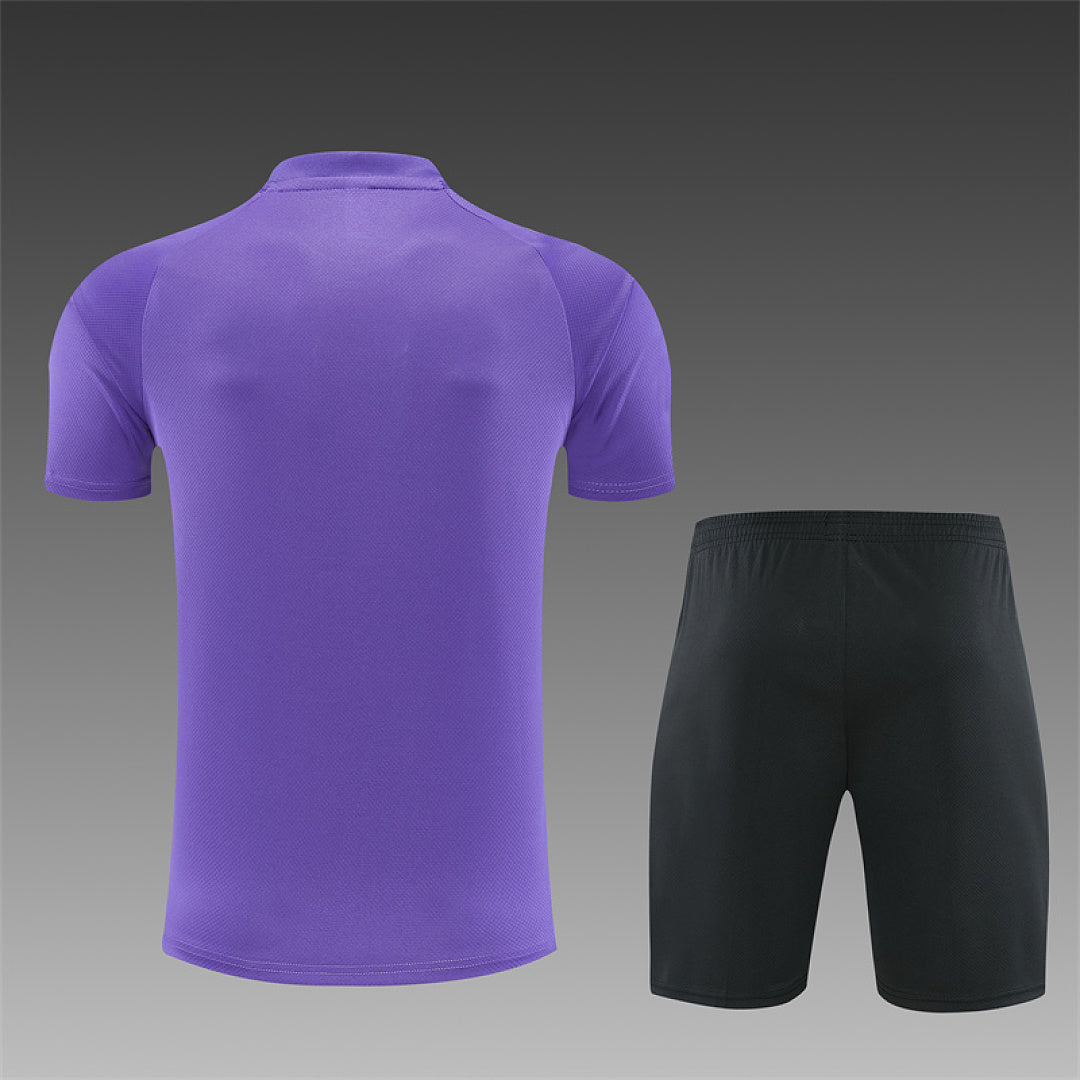 BARCELONA 2026/27 TRAINING KIT SHIRT + SHORT - Purple - back