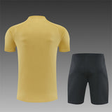 BARCELONA 2026/27 TRAINING KIT SHIRT + SHORT - Gold - back