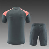 REAL MADRID 2026/27 TRAINING KIT SHIRT + SHORT - Dark Grey - back