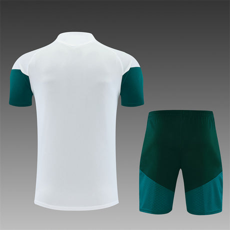 REAL MADRID 2026/27 TRAININGSSET TRIKOT + SHORTS - Weiß/Grün/Rosa