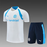 MARSEILLE 2026/27 TRAINING KIT SHIRT + SHORT - White - front