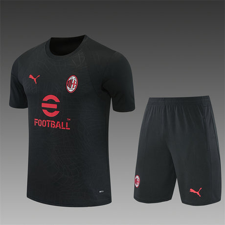 MILAN 2026/27 TRAINING KIT SHIRT + SHORT - Black