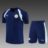 MANCHESTER CITY 2026/27 TRAINING KIT SHIRT + SHORT - Navy - front