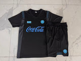 NAPOLI 2026/27 TRAINING KIT SHIRT + SHORT - Black
