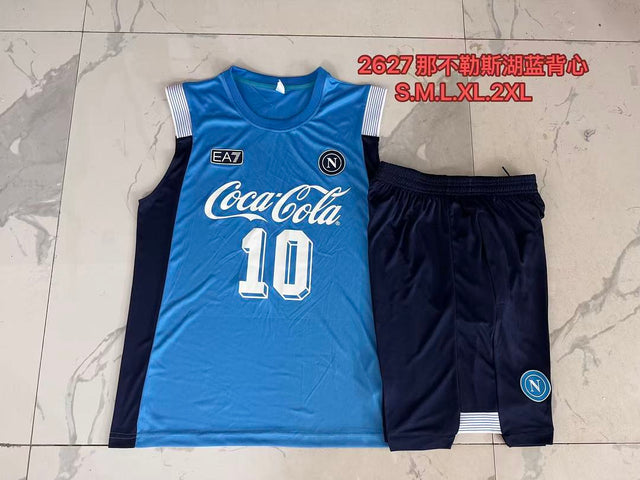 NAPOLI 2026/27 TANK TOP + SHORTS - Light Blue