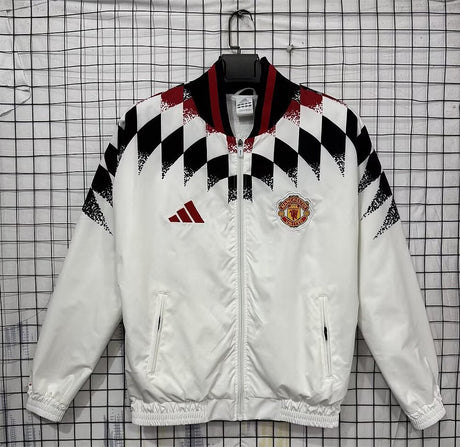 MANCHESTER UNITED 2026/27 STADIUM WINDBREAKER JACKET - White