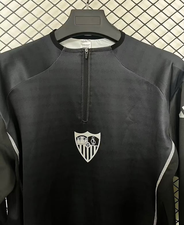 Sevilla 2026/27 Training Top - Black