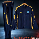 Brazil 2026 Windbreaker Tracksuit - Navy, Jordan