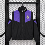 REAL MADRID 2026/27 WINDBREAKER JACKET - Black/Purple