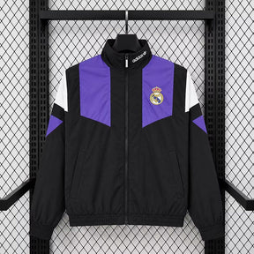 REAL MADRID 2026/27 WINDBREAKER JACKET - Black/Purple