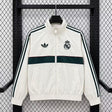 REAL MADRID 2026/27 WINDBREAKER JACKET - White/Green