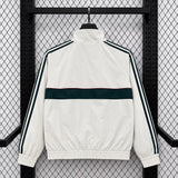 REAL MADRID 2026/27 WINDBREAKER JACKET - White/Green