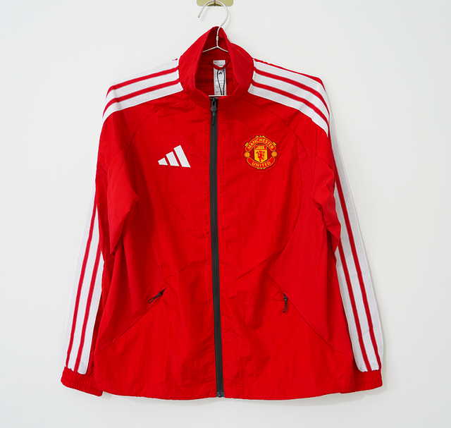 MANCHESTER UNITED 2026/27 WINDBREAKER JACKET - Red/White