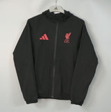 LIVERPOOL 2026/27 HOODED WINDBREAKER JACKET - Black - front
