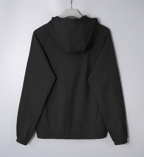 ARSENAL 2026/27 HOODED WINDBREAKER JACKET - Black