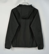 REAL MADRID 2026/27 HOODED WINDBREAKER JACKET - Black - back
