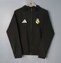REAL MADRID 2026/27 HOODED WINDBREAKER JACKET - Black - front