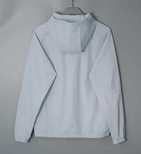 ADIDAS 2026/27 CORTAVIENTOS CON CAPUCHA - Gris Claro