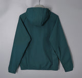 ADIDAS 2026/27 HOODED WINDBREAKER JACKET - Dark Green - back