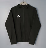 ADIDAS 2026/27 HOODED WINDBREAKER JACKET - Black - front