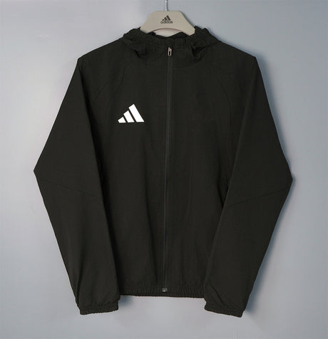 ADIDAS 2026/27 CORTAVIENTOS CON CAPUCHA - Negro
