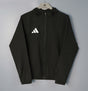 ADIDAS 2026/27 HOODED WINDBREAKER JACKET - Black - front