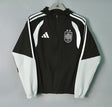 SPAIN 2026/27 HOODED WINDBREAKER JACKET - Black/White Stripes - front