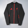 LIVERPOOL 2026/27 HOODED WINDBREAKER JACKET - Black/Red - front