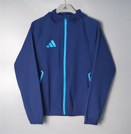 ADIDAS 2026/27 CORTAVIENTOS CON CAPUCHA - Azul Real