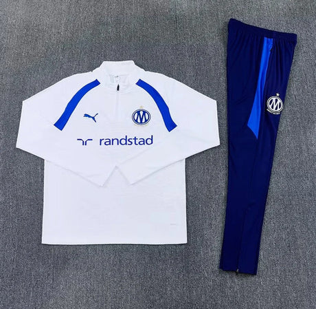 MARSEILLE 2026/27 TUTA BAMBINO - Bianco, Blu