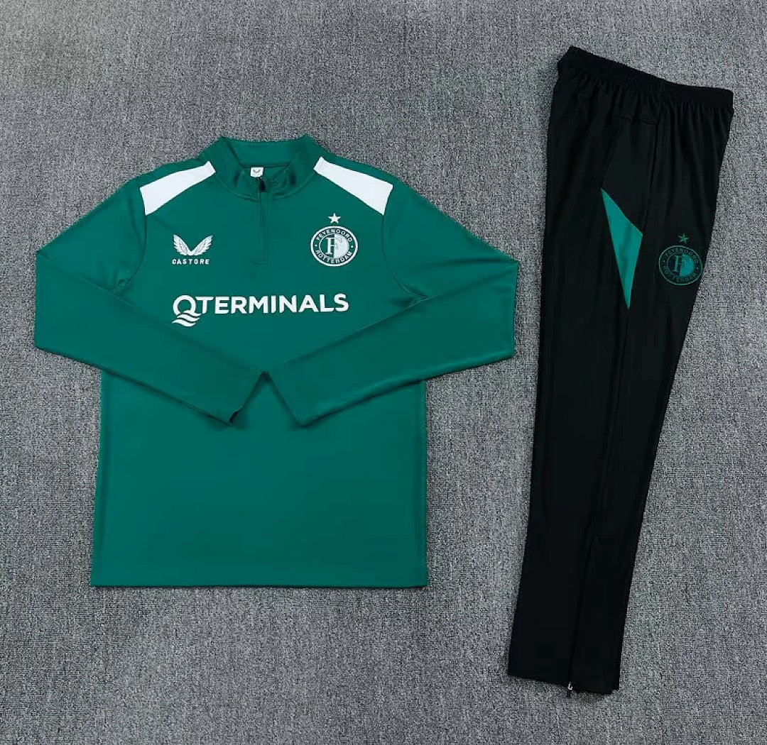بدلة تدريب FEYENOORD للأطفال 2026/27 - أخضر