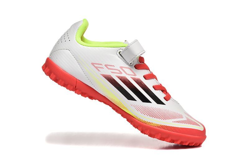 Adidas F50 Kids TF - White/Red