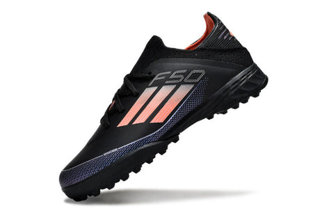 Adidas F50 Bambino TF - Black/Coral