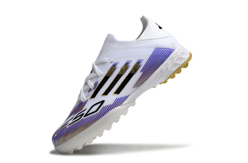 Adidas F50 Kids TF - White/Purple