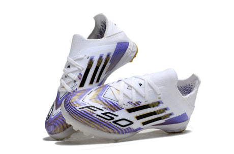 Adidas F50 Bambino TF - White/Purple