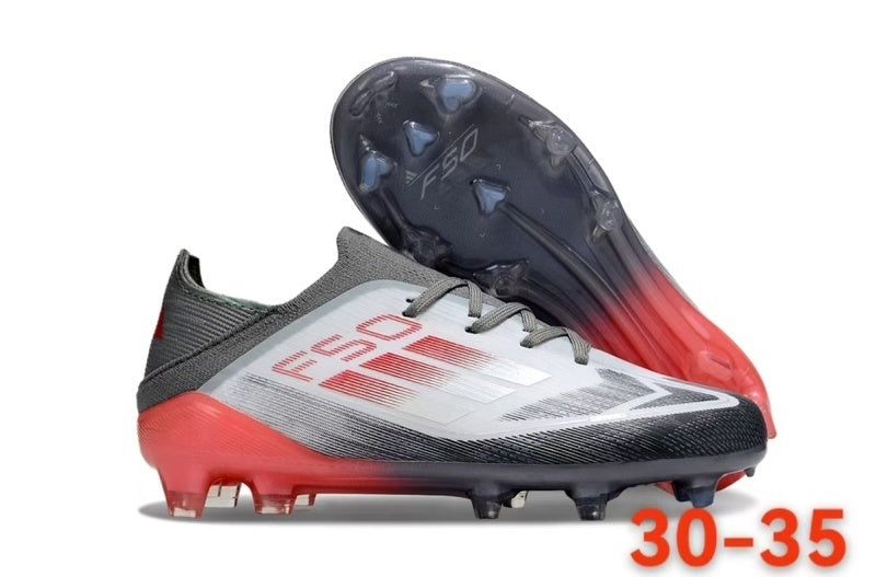 Adidas F50 Kids FG - Silver/Red