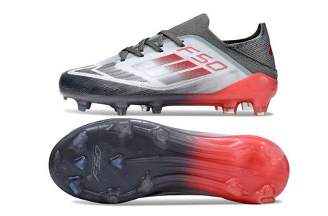 Adidas F50 Bambino FG - Silver/Red