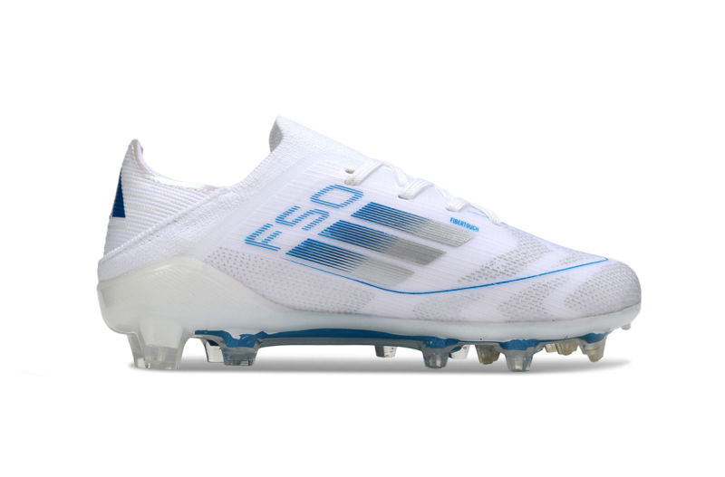 Adidas F50 Kids FG - White/Blue