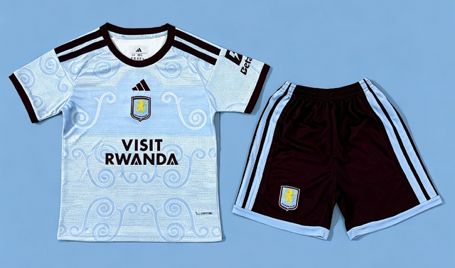 ASTON VILLA 2026/27 FOURTH KIT KIDS - Light Blue